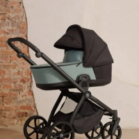 Комбинирана бебешка количка 2в1 Tutis MIO 3+ Leather, Olive-Y0POG.png