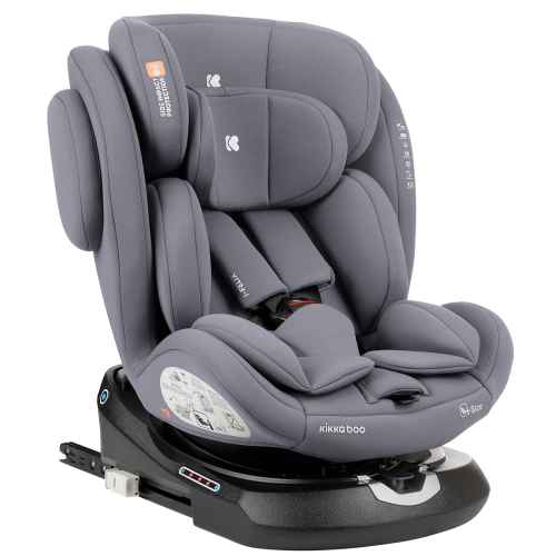 Столче за кола Kikka Boo i-Felix i-SIZE, Light Grey