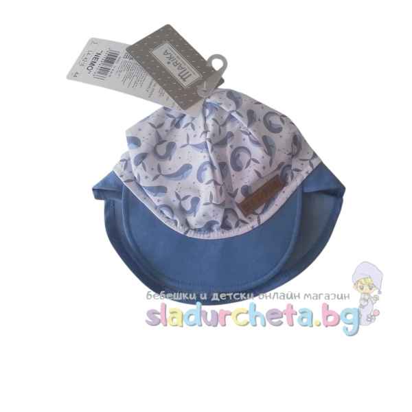 Детска шапка Marika, щампа на делфини-Y3qKs.jpeg