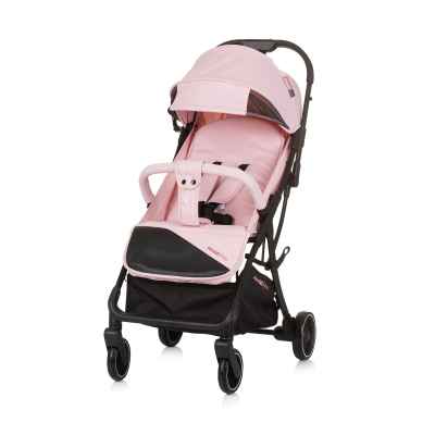 Лятна бебешка количка с автосгъване Chipolino KISS, фламинго