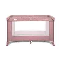 Бебешка кошара 1 ниво Lorelli Carina, Pink Stars-YFJ35.jpeg