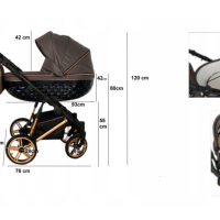 Бебешка количка 3в1 Adbor Avenue 3D eco, бяла кожа/роуз голд-YH06h.png