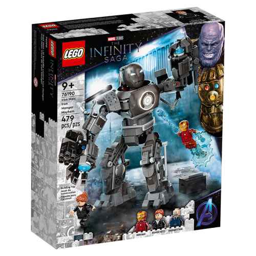 Конструктор LEGO Marvel Super Heroes Iron Man: Хаос с Iron Monger
