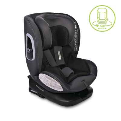 Столче за кола Lorelli Phoenix i-Size ISOFIX 360, Black Jasper