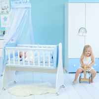 Бебешко легло-люлка Lorelli First Dreams, Бяла/Арт NEW-YQnU4.jpeg