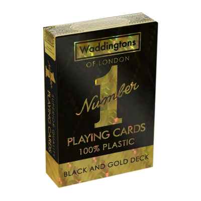 Карти за игра Winning Moves, Waddingtons, Black and Gold