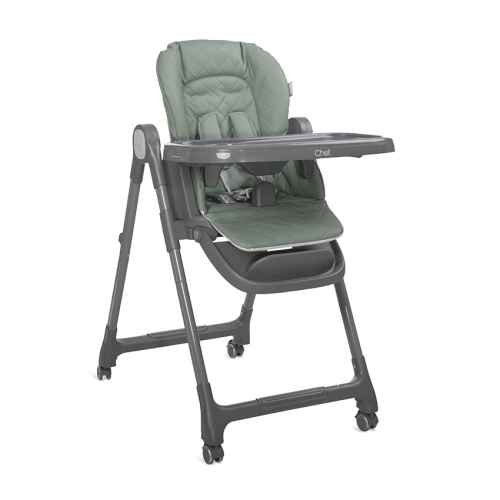 Столче за хранене Lorelli 3в1 Chef, Green leather