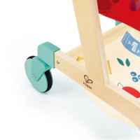 Дървен комплект за игра 2 в 1 Hape, Пазарска количка и кошница-YjoBR.jpeg