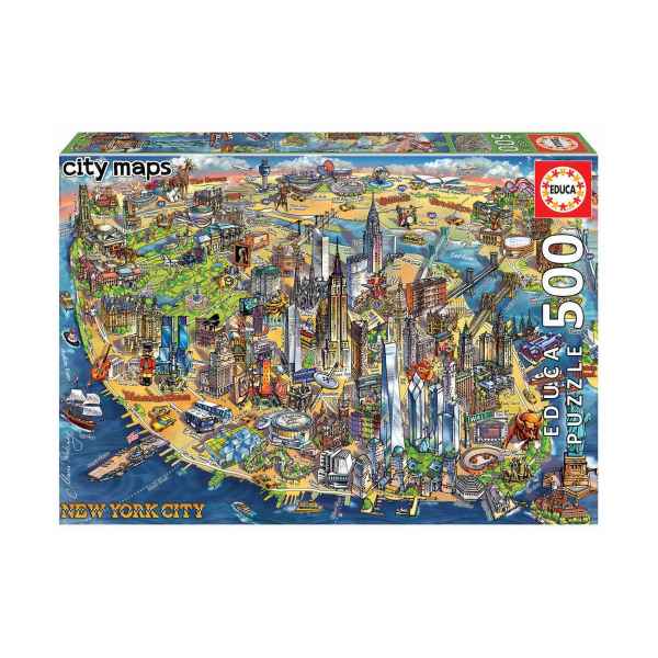 Пъзел Educa, Карта на Ню Йорк, 500 части-Yk0GA.jpeg