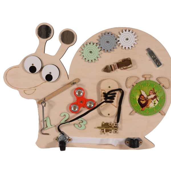 Монтесори дървена дъска Moni Toys Snail-Yqeqk.jpeg