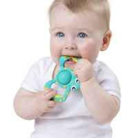 Силиконова гризалка Playgro Popper, Костенурка с пукаща черупка-YtCqw.jpeg