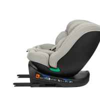 Столче за кола Kikka Boo i-Round i-SIZE 40-150 см, Light Grey-YtEzx.jpeg