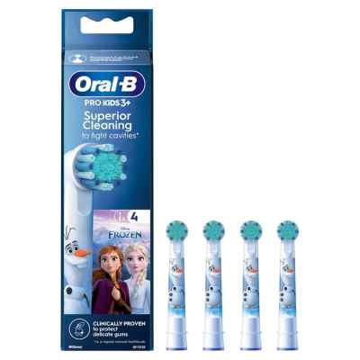 Накрайник за електрическа четка за зъби Oral-B Frozen EB 10S-4, 4 бр.