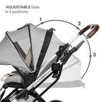 Комбинирана бебешка количка 3в1 Lorelli Glory, Beige + адаптори-Z2cfk.jpeg