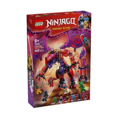 Конструктор LEGO Ninjago, Гръмотевичен зъб, Дракон на хаоса