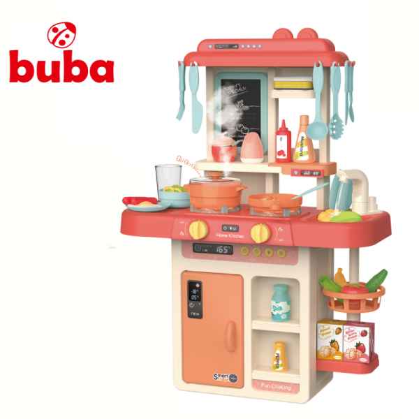 Детска кухня Buba Home Kitchen, 42 части, розова-Z599i.jpeg