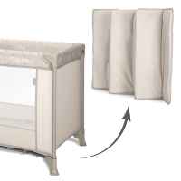 Бебешка кошара 1 ниво Lorelli Carina, Beige Stars-Z8Amc.jpeg