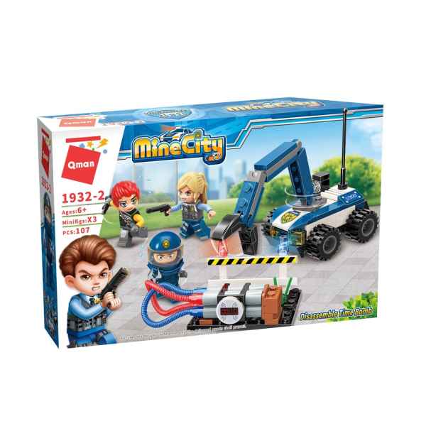 Конструктор Qman, Екип сапьори, 107 части-ZArio.jpeg