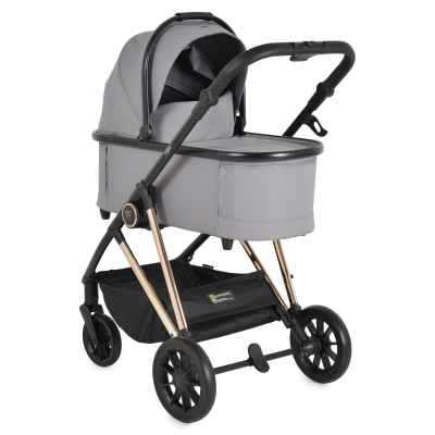 Комбинирана бебешка количка 3в1 Moni Merci, Stone-gray