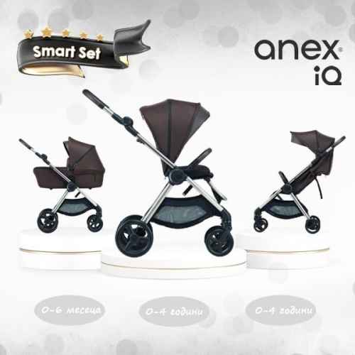 Бебешка количка Anex IQ Premium /all in one/, Teddy