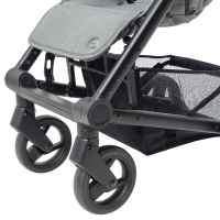 Лятна бебешка количка Mutsy NEXO, черно шаси със светлокафява дръжка и седалка със сенник в цвят Moss Grey-ZMZpl.jpeg