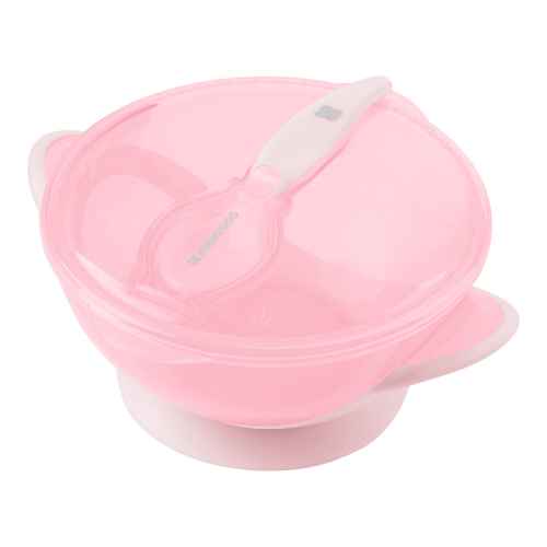 Купа с лъжица Kikka Boo Feedy, Pink