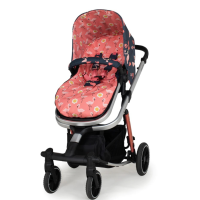 Бебешка количка 3в1 Cosatto Giggle Trail пълен комплект, Pretty Flamingo-ZdvAf.png