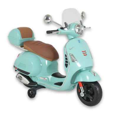 Акумулаторен мотор Vespa GTS Super, Зелен