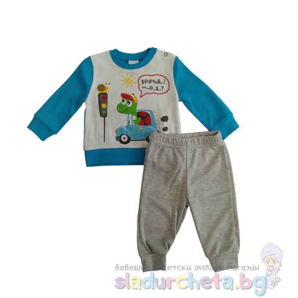 Комплект от 2 части Sunny Kids - блуза и панталон-Zm13f.jpeg