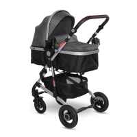 Комбинирана бебешка количка 3в1 Lorelli Alba Premium, Steel Grey + Адаптори-ZzpnY.jpeg