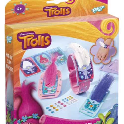 Творчески комплект Totum, Trolls, Направи си сам гривна с Тролчета