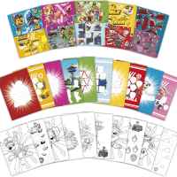 Творчески комплект Totum, Paw Patrol, Книжка със стикери по номера-a5wGi.jpeg