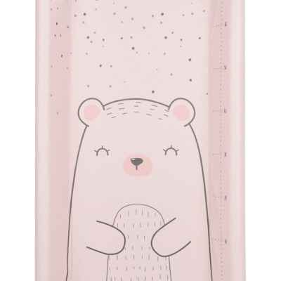 Твърда PVC подложка за повиване Kikka Boo Bear with me Pink, 80х50см