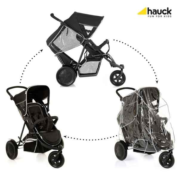 Бебешка лятна количка HAUCK Freerider, Black-aLwpI.jpg