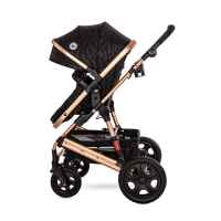 Комбинирана бебешка количка Lorelli LORA, Luxe black РАЗПРОДАЖБА-aREeV.jpg