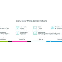 Бебешка шейна Gizmo Riders Baby rider, зелена-aRbaK.png