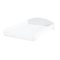 Дървен плот за повиване Baby Gucio, бял-aTrKT.png