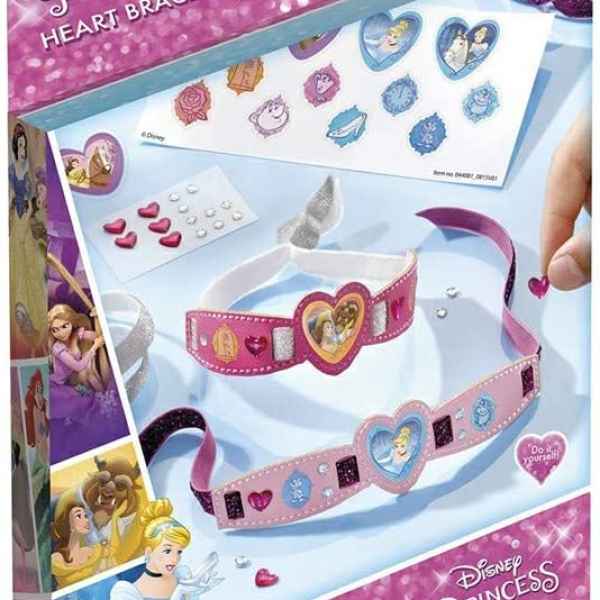 Творчески комплект Totum, Дисни принцеси, Декорирай сам гривни със сърца-abgtI.jpeg
