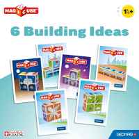 Магнитен конструктор Geomag, Magicube, Превозни средства и карти 131, 11 части-aoTmA.jpeg