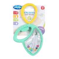 Дрънкалка и гризалка с форма на листо Playgro, 0м+-atEfL.jpeg