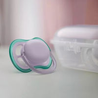 Ортодонтични залъгалки Philips AVENT Ultra Air, Лилаво и зелено в кутия за стерилизиране, 2 бр.-aveYN.png