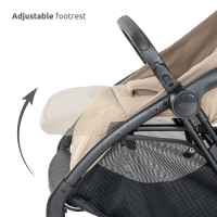 Лятна бебешка количка Lorelli Quick с автоматично сгъване, Beige-b9xJb.jpeg