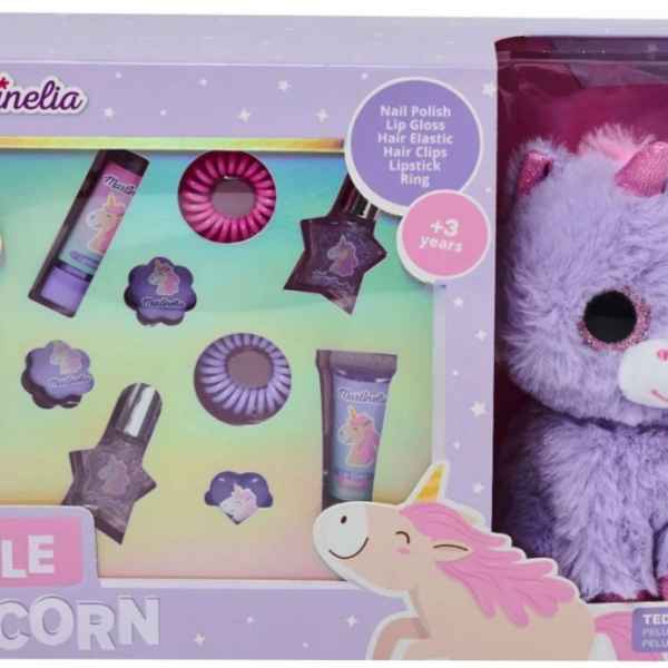 Козметичен комплект с плюшена играчка Martinelia, Little Unicorn, 11 части-bDz0n.jpeg