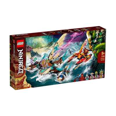 Конструктор LEGO Ninjago, Морска битка с катамаран