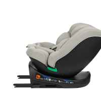 Столче за кола Kikka Boo i-Round i-SIZE 40-150 см, Light Grey-bTlHj.jpeg