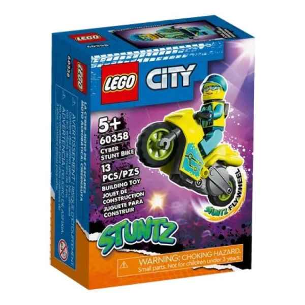 Конструктор LEGO City Stuntz Кибер каскадьорски мотоциклет-bVyqM.jpg