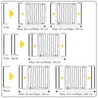 Универсална метална предпазна преграда Safety 1st, за отвори от 73 до 80 см-bXzqx.jpeg
