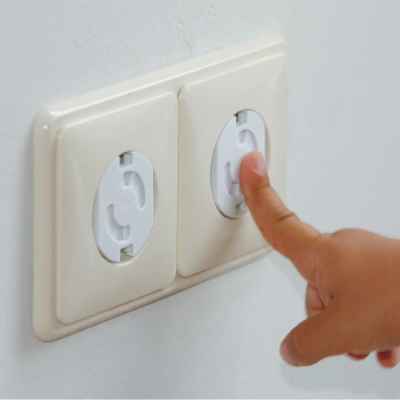 Въртящи се предпазители за контакт 8 бр. в опаковка Safety 1st