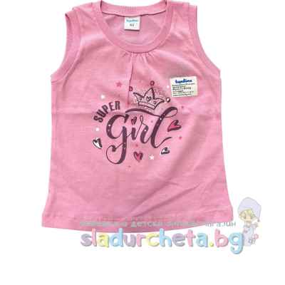 Бебешка потник Topolino, розов