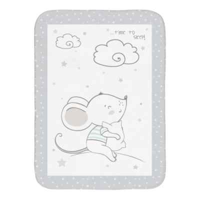 Супер меко бебешко одеяло Kikka Boo, Joyful Mice 80/110 см